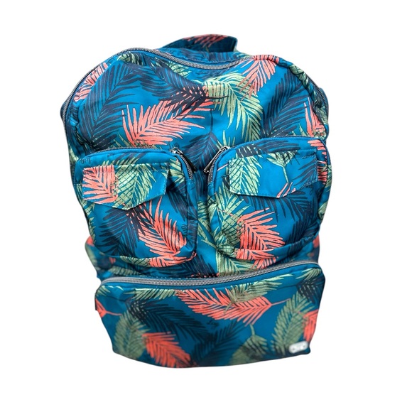 Lug Puddle Jumper tropical ocean Packable‎ backpack tote - Picture 1 of 13